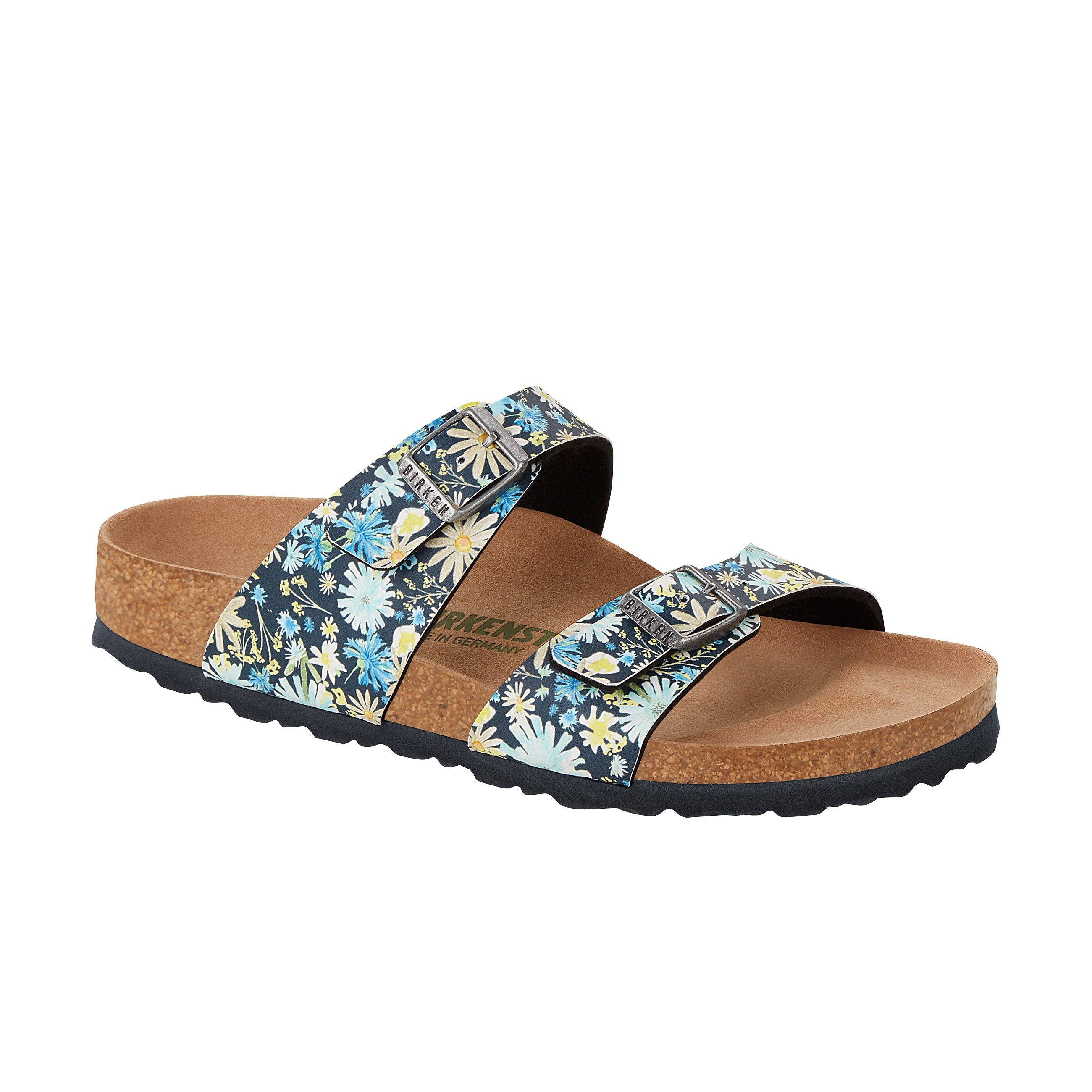 Birkenstock Sydney Vegan Blue Multicolour Birko-Flor