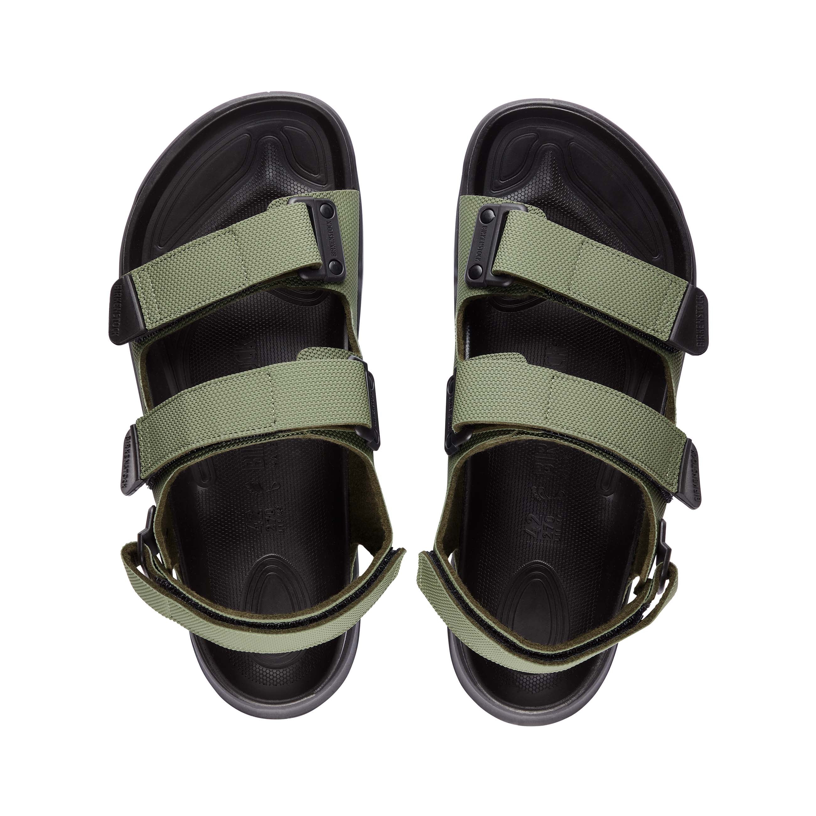 Birkenstock Tatacoa Futura Khaki Birko-Flor top view