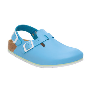 Birkenstock Tokio Pro Sky Blue PU Coated Natural Leather