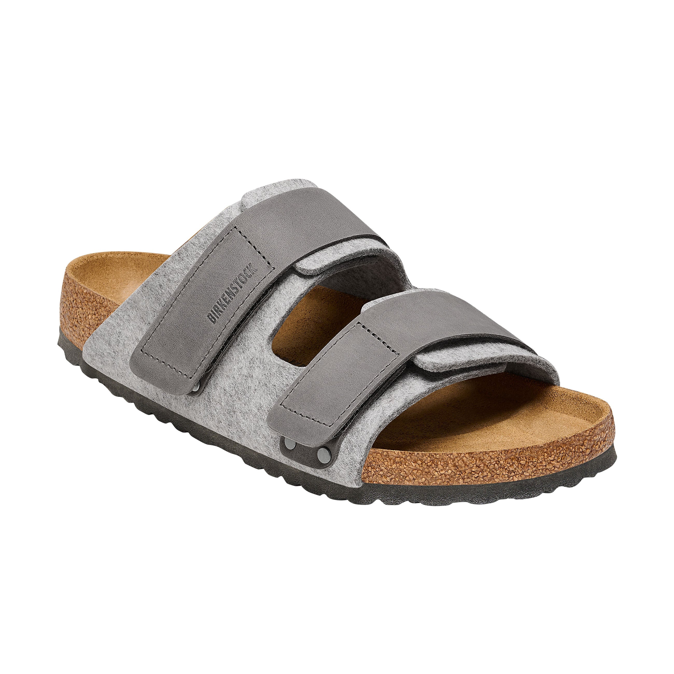 Birkenstock Uji Authentic Felt Light Grey Oiled Leather/Felt