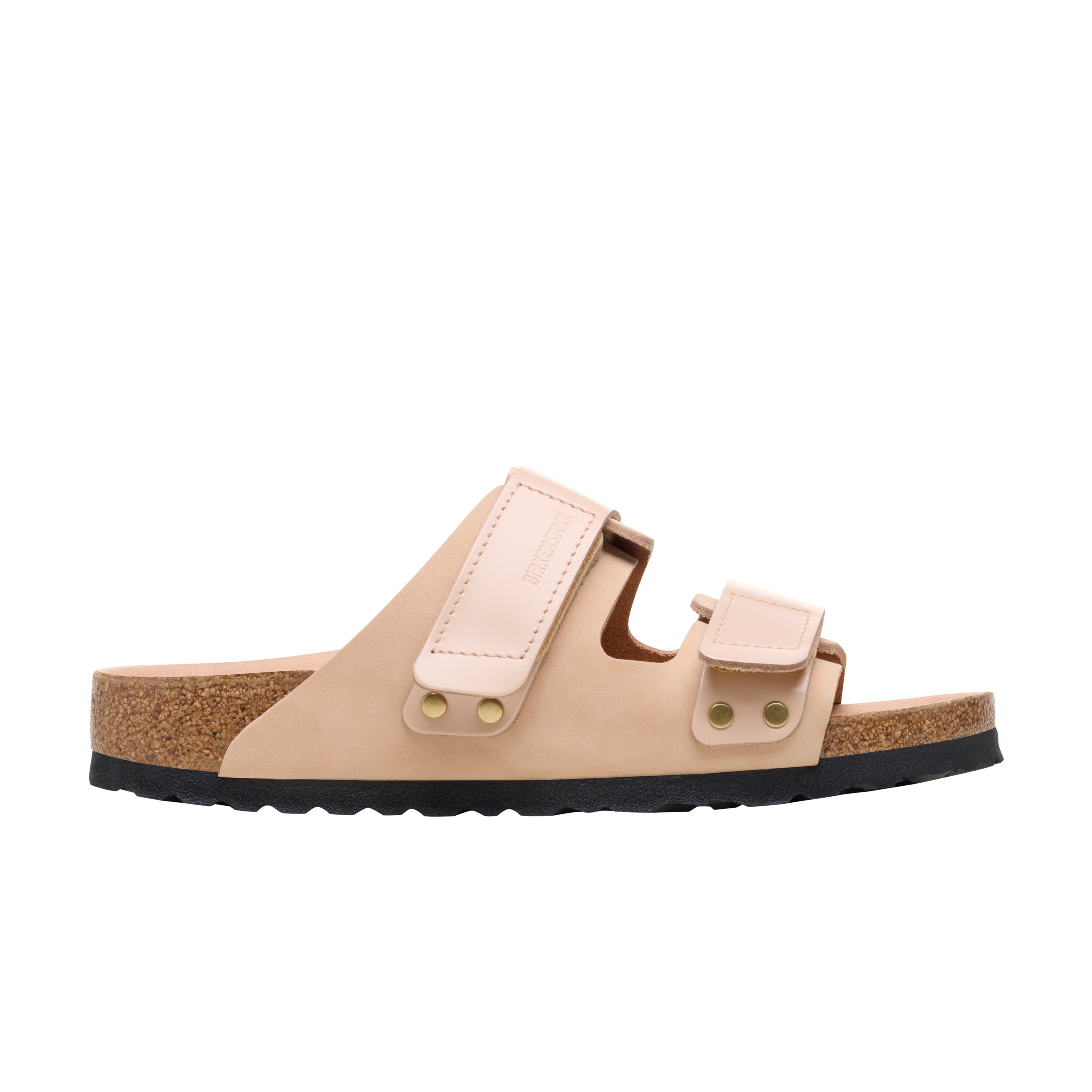 Birkenstock Uji High Shine New Beige Nubuck Leather side view