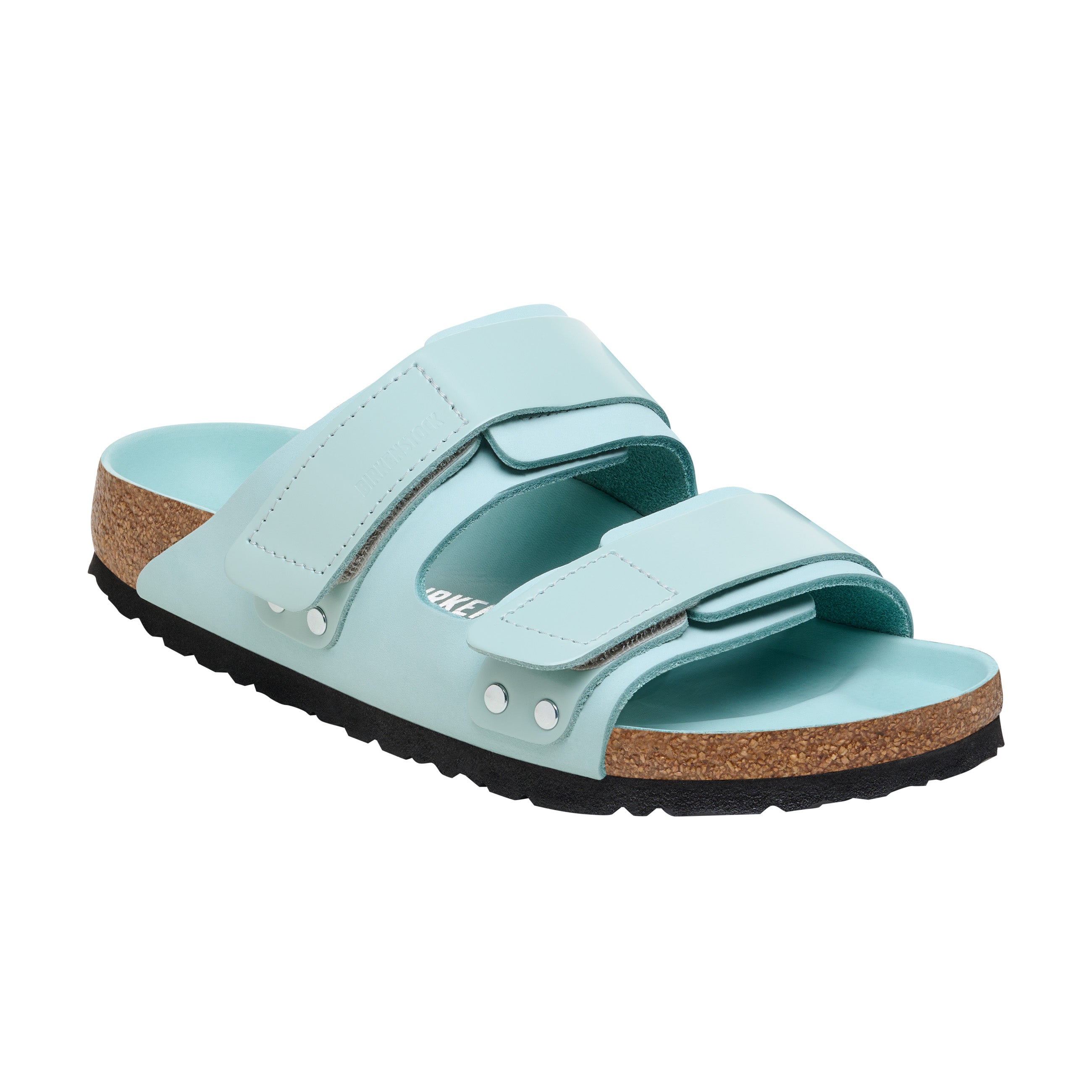 Birkenstock Uji High Shine Surf Green Nubuck Leather