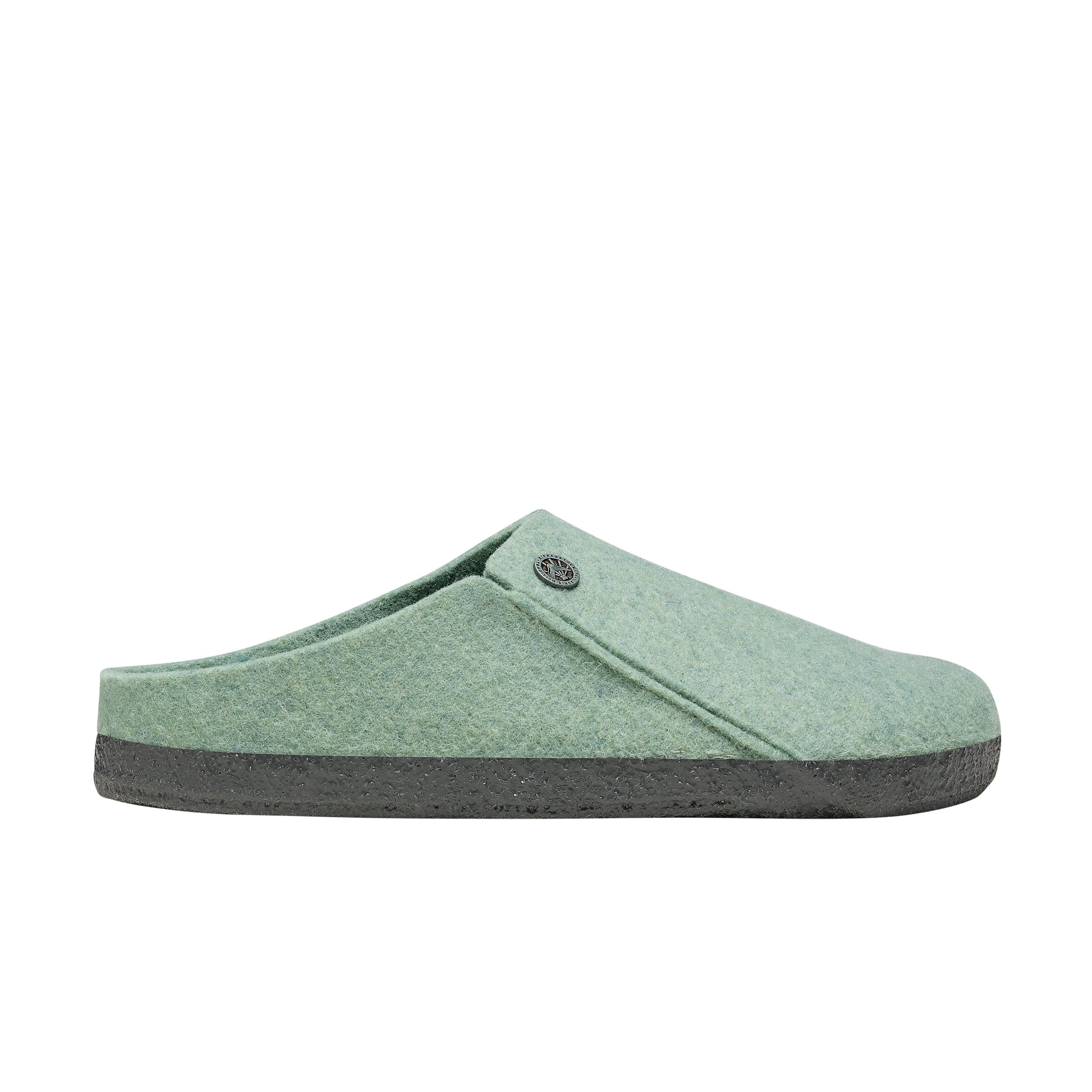 Birkenstock Zermatt Shearling Wool Felt Matcha side view