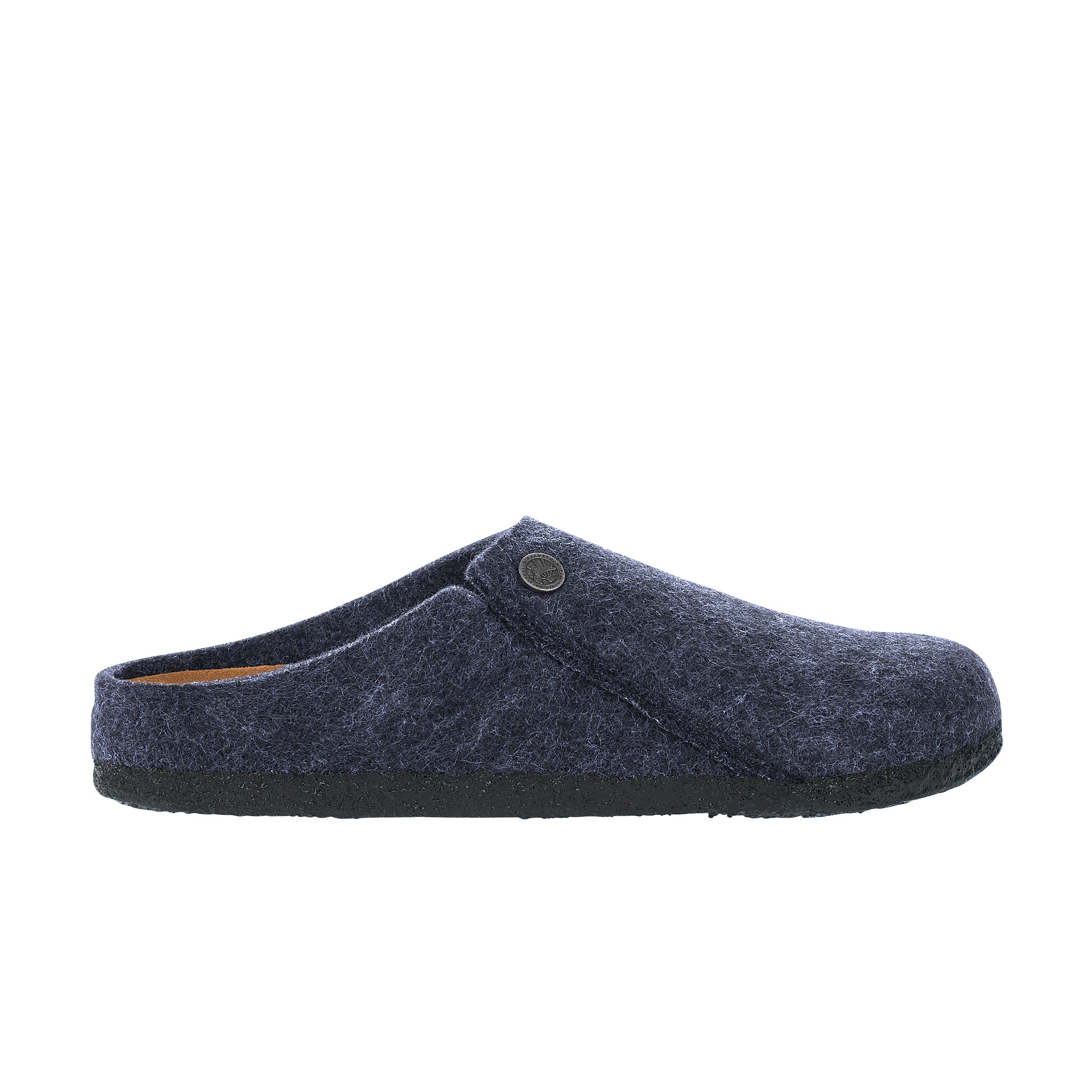 Birkenstock Zermatt Wool Felt Dark Blue side view