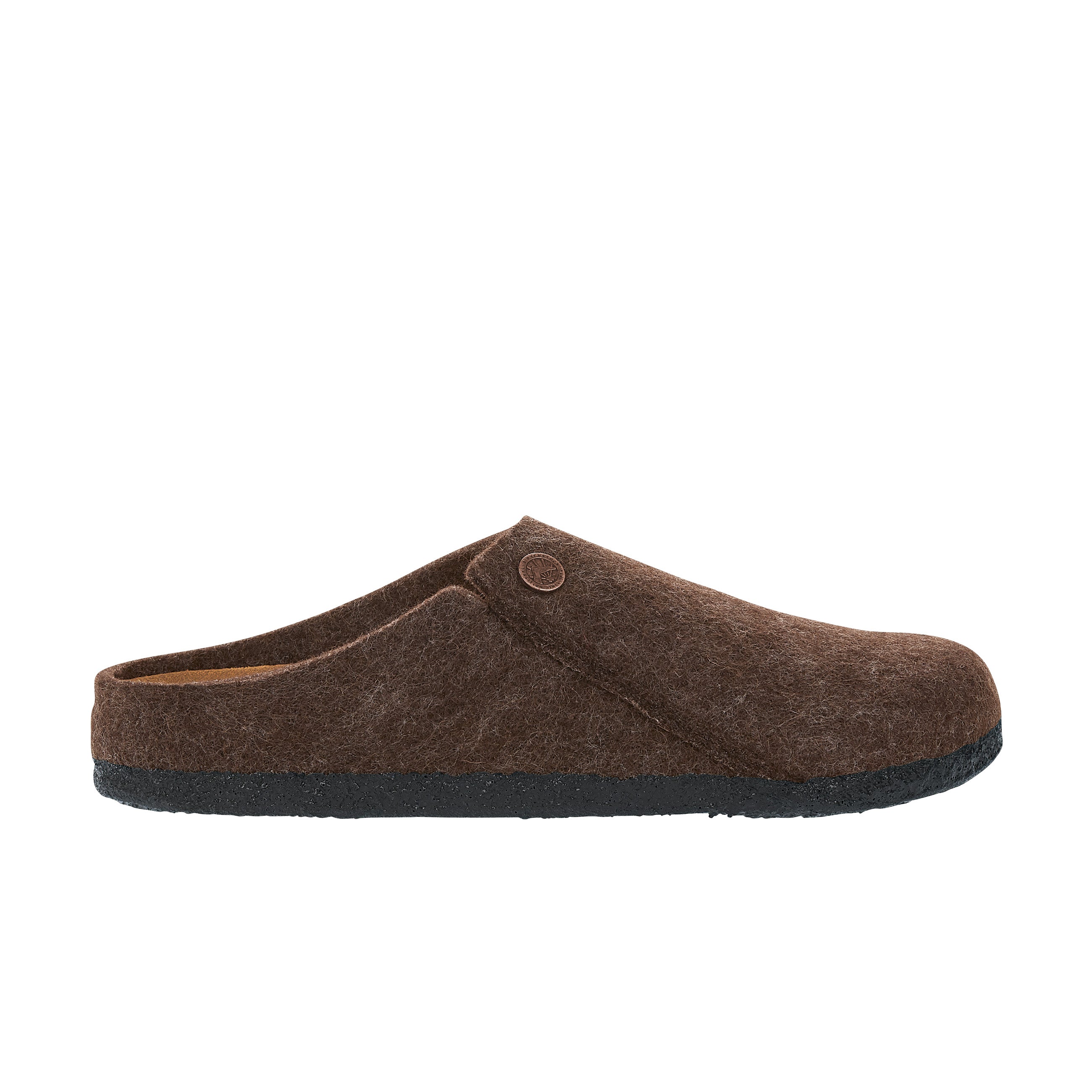 Birkenstock Zermatt Wool Felt Mocca side view