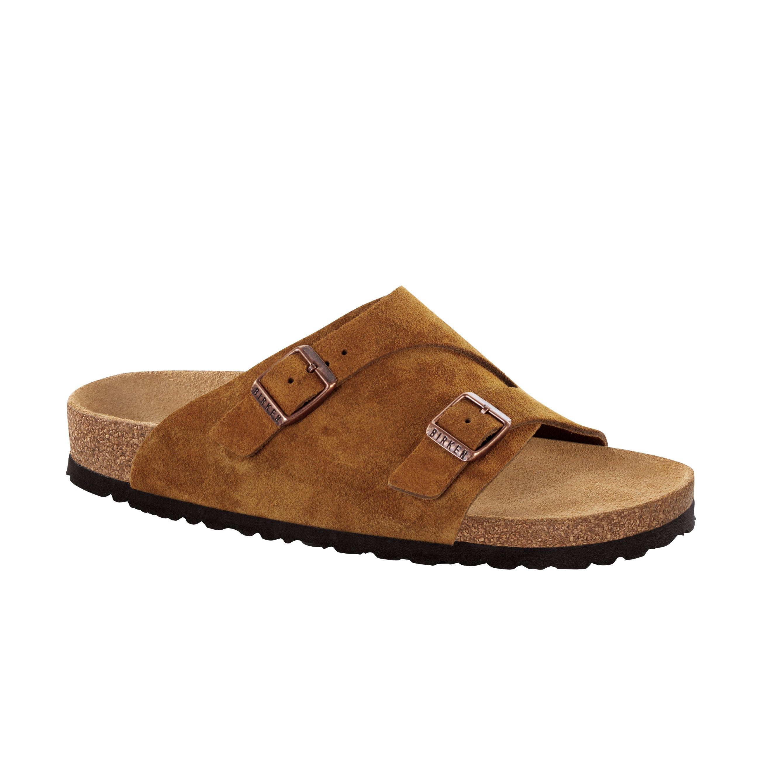 Birkenstock Zurich Soft Footbed Mink Suede Leather