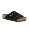 Birkenstock Zurich Soft Footbed Suede Leather Black