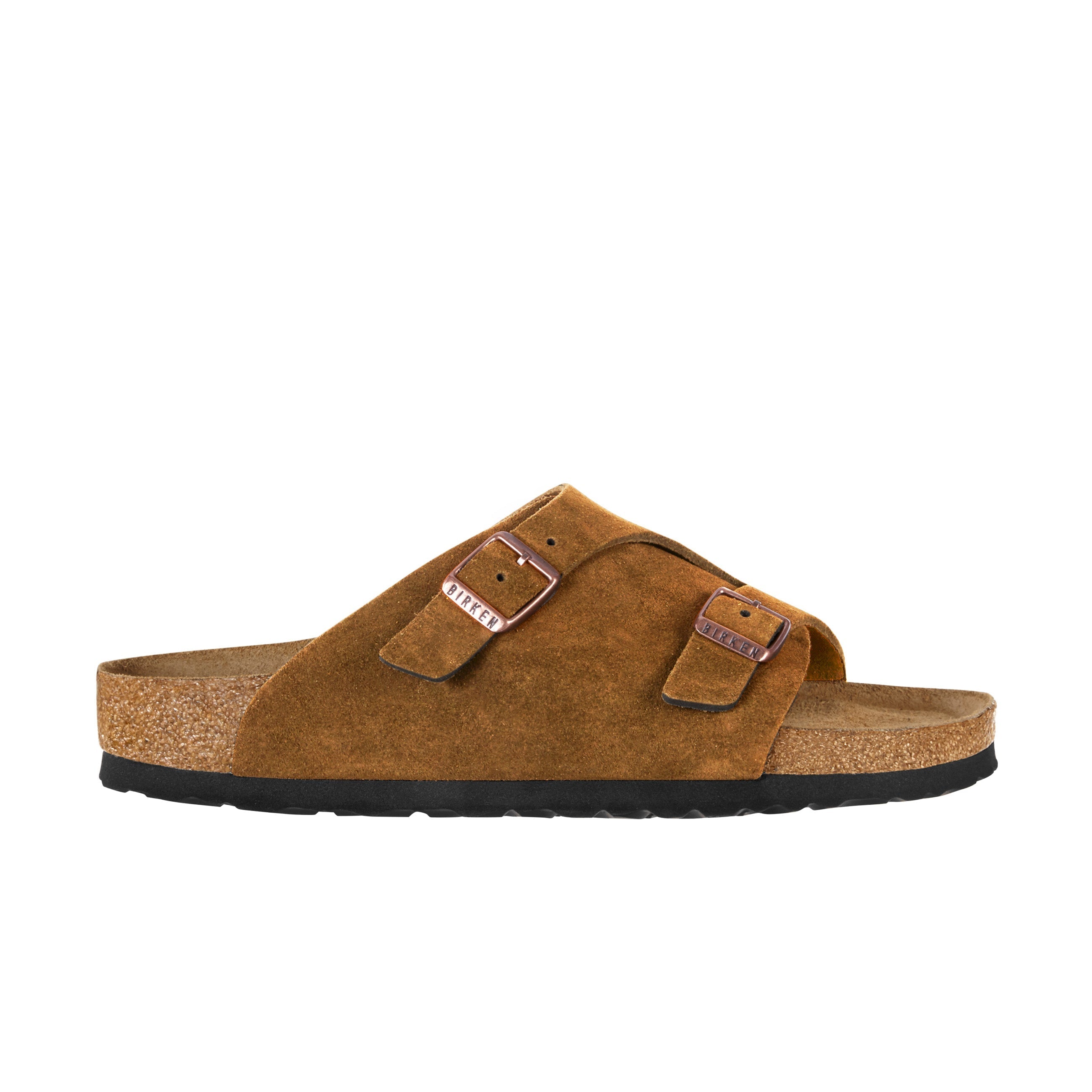 Birkenstock Zurich Mink Suede Leather side view