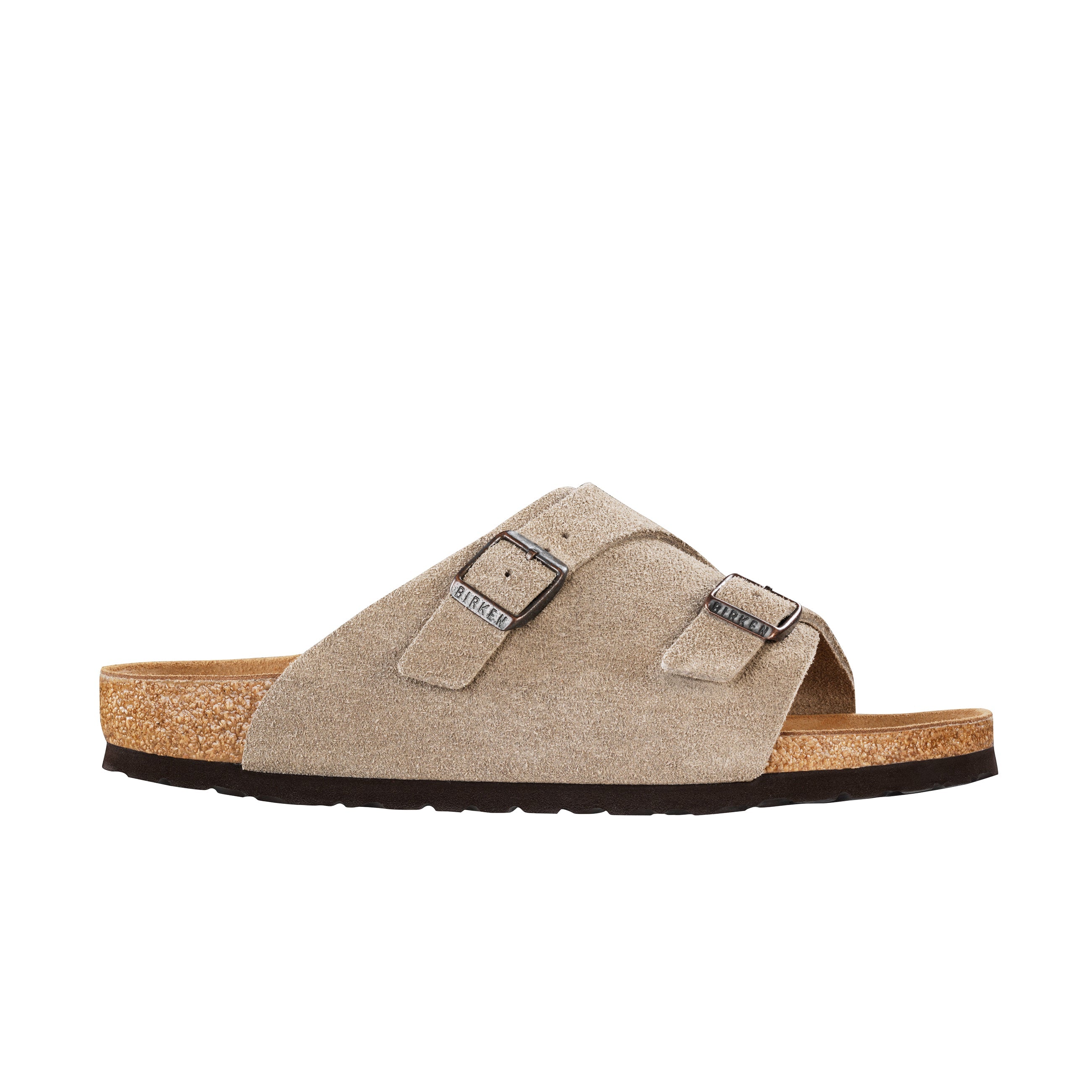 Birkenstock Zurich Suede Taupe side view