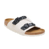 Birkenstock Zurich Tech Antique White Suede Leather main view